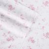 image:imageLaura Ashley  Queen Sheet Set ButterySoft Bed Sheets with a Naturally Silky Smooth Cotton Sateen Lightweight Feel  Matching Pillowcases amp Fitted Sheet Bettinas Blooms RedGarden Muse Pink