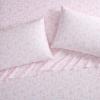 image:imageLaura Ashley  Queen Sheet Set ButterySoft Bed Sheets with a Naturally Silky Smooth Cotton Sateen Lightweight Feel  Matching Pillowcases amp Fitted Sheet Bettinas Blooms RedBella Pink