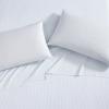 image:imageLaura Ashley  Queen Sheet Set ButterySoft Bed Sheets with a Naturally Silky Smooth Cotton Sateen Lightweight Feel  Matching Pillowcases amp Fitted Sheet Bettinas Blooms RedRamona Blue
