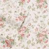 image:imageLaura Ashley  Queen Sheet Set ButterySoft Bed Sheets with a Naturally Silky Smooth Cotton Sateen Lightweight Feel  Matching Pillowcases amp Fitted Sheet Bettinas Blooms RedLilian Coral