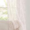 image:imageLaura Ashley Barnette Window Curtains with Rod Pocket 96inch Length 4 Panels Set SemiSheer Light Filtering BlushBlush