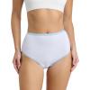 image:imageLaura Ashley Womens Cotton Brief Underwear Set HighWaisted Panties for Women 5PackBlue DitsyThundercloud BlueBlue StripeWhiteBlue Geo