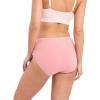image:imageLaura Ashley Womens Cotton Brief Underwear Set HighWaisted Panties for Women 5PackDahlia DitsyRosewoodDahlia StripeSmoky TaupeRose Fern Leaf