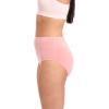 image:imageLaura Ashley Womens Cotton Brief Underwear Set HighWaisted Panties for Women 5PackDahlia DitsyRosewoodDahlia StripeSmoky TaupeRose Fern Leaf