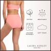 image:imageLaura Ashley Womens Cotton Brief Underwear Set HighWaisted Panties for Women 5PackMd Heather GreyNakedWhiteRosewoodBlack