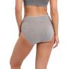 image:imageLaura Ashley Womens Cotton Brief Underwear Set HighWaisted Panties for Women 5PackRose FloralMd Heather GreySteel StripeCinder RoseSteel Geo