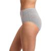 image:imageLaura Ashley Womens Cotton Brief Underwear Set HighWaisted Panties for Women 5PackSteel FloralMd Heather GreySteel FloralSmokey TaupeSteel Pea