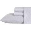 image:imageLaura Ashley  Queen Sheet Set ButterySoft Bed Sheets with a Naturally Silky Smooth Cotton Sateen Lightweight Feel  Matching Pillowcases amp Fitted Sheet Bettinas Blooms RedWinnie Grey