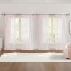 image:imageLaura Ashley Barnette Window Curtains with Rod Pocket 96inch Length 4 Panels Set SemiSheer Light Filtering BlushBlush