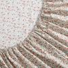 image:imageLaura Ashley  Full Sheet Set Crisp amp Cool Cotton Percale Bedding for Year Round Comfort Deep Pocket Bed Sheets with Matching Pillowcases Blossom Bliss PinkEmogene Burnt Orange