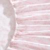 image:imageLaura Ashley  Full Sheet Set Crisp amp Cool Cotton Percale Bedding for Year Round Comfort Deep Pocket Bed Sheets with Matching Pillowcases Blossom Bliss PinkAntoinette Pink