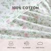 image:imageLaura Ashley  Full Sheet Set Crisp amp Cool Cotton Percale Bedding for Year Round Comfort Deep Pocket Bed Sheets with Matching Pillowcases Blossom Bliss PinkBonnie Pink1