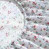 image:imageLaura Ashley  Full Sheet Set Crisp amp Cool Cotton Percale Bedding for Year Round Comfort Deep Pocket Bed Sheets with Matching Pillowcases Blossom Bliss PinkAylesmore Ditsy Red