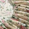 image:imageLaura Ashley  Full Sheet Set Crisp amp Cool Cotton Percale Bedding for Year Round Comfort Deep Pocket Bed Sheets with Matching Pillowcases Blossom Bliss PinkSerene Dream Brown
