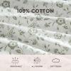 image:imageLaura Ashley  Full Sheet Set Crisp amp Cool Cotton Percale Bedding for Year Round Comfort Deep Pocket Bed Sheets with Matching Pillowcases Blossom Bliss PinkMiranda Green