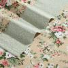 image:imageLaura Ashley  Full Sheet Set Crisp amp Cool Cotton Percale Bedding for Year Round Comfort Deep Pocket Bed Sheets with Matching Pillowcases Blossom Bliss PinkSerene Dream Brown