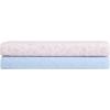 image:imageLaura Ashley  Full Sheet Set Crisp amp Cool Cotton Percale Bedding for Year Round Comfort Deep Pocket Bed Sheets with Matching Pillowcases Blossom Bliss PinkMaeve Blue
