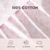 image:imageLaura Ashley  Full Sheet Set Crisp amp Cool Cotton Percale Bedding for Year Round Comfort Deep Pocket Bed Sheets with Matching Pillowcases Blossom Bliss PinkFloral Toile Pink