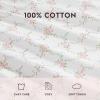 image:imageLaura Ashley  Full Sheet Set Crisp amp Cool Cotton Percale Bedding for Year Round Comfort Deep Pocket Bed Sheets with Matching Pillowcases Blossom Bliss PinkLynda Pink