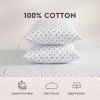 image:imageLaura Ashley  Full Sheet Set Crisp amp Cool Cotton Percale Bedding for Year Round Comfort Deep Pocket Bed Sheets with Matching Pillowcases Blossom Bliss PinkAylesmore Ditsy Red