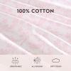image:imageLaura Ashley  Full Sheet Set Crisp amp Cool Cotton Percale Bedding for Year Round Comfort Deep Pocket Bed Sheets with Matching Pillowcases Blossom Bliss PinkAntoinette Pink