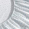 image:imageLaura Ashley  Full Sheet Set Crisp amp Cool Cotton Percale Bedding for Year Round Comfort Deep Pocket Bed Sheets with Matching Pillowcases Blossom Bliss PinkKate Blue