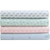 image:imageLaura Ashley  Full Sheet Set Crisp amp Cool Cotton Percale Bedding for Year Round Comfort Deep Pocket Bed Sheets with Matching Pillowcases Blossom Bliss PinkFrancesca Blue