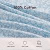 image:imageLaura Ashley  Full Sheet Set Crisp amp Cool Cotton Percale Bedding for Year Round Comfort Deep Pocket Bed Sheets with Matching Pillowcases Blossom Bliss PinkHeirloom Ditzy