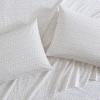 image:imageLaura Ashley  Full Sheet Set Crisp amp Cool Cotton Percale Bedding for Year Round Comfort Deep Pocket Bed Sheets with Matching Pillowcases Blossom Bliss PinkEvie Pink