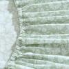 image:imageLaura Ashley  Full Sheet Set Crisp amp Cool Cotton Percale Bedding for Year Round Comfort Deep Pocket Bed Sheets with Matching Pillowcases Blossom Bliss PinkHeirloom Ditzy Green