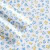 image:imageLaura Ashley  Full Sheet Set Crisp amp Cool Cotton Percale Bedding for Year Round Comfort Deep Pocket Bed Sheets with Matching Pillowcases Blossom Bliss PinkDitsy Doodle Blue