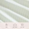 image:imageLaura Ashley  Full Sheet Set Crisp amp Cool Cotton Percale Bedding for Year Round Comfort Deep Pocket Bed Sheets with Matching Pillowcases Blossom Bliss PinkBedford Skinny Stripe Green
