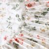 image:imageLaura Ashley  Full Sheet Set Crisp amp Cool Cotton Percale Bedding for Year Round Comfort Deep Pocket Bed Sheets with Matching Pillowcases Blossom Bliss PinkMeadow Floral Beige