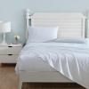 image:imageLaura Ashley  Full Sheet Set Crisp amp Cool Cotton Percale Bedding for Year Round Comfort Deep Pocket Bed Sheets with Matching Pillowcases Blossom Bliss PinkKate Blue