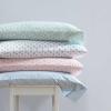 image:imageLaura Ashley  Full Sheet Set Crisp amp Cool Cotton Percale Bedding for Year Round Comfort Deep Pocket Bed Sheets with Matching Pillowcases Blossom Bliss PinkMargate Shells