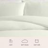 image:imageLaura Ashley  Queen Size Duvet Cover Set 100 Soft Woven Gauze Bedding 3 Piece Reversible Bed Set with Matching Pillowcases Crinkle GreenCrinkle Green