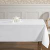 image:imageLaura Ashley Esme Decorative Tablecloth Wrinkle and Stain Resistant Spillproof Water Repellent Washable Polyester Fabric for Dining Kitchen Holiday and Party Set of 8 Napkins WhiteWhite