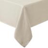 image:imageLaura Ashley Esme Decorative Tablecloth Wrinkle and Stain Resistant Spillproof Water Repellent Washable Polyester Fabric for Dining Kitchen Holiday and Party Set of 8 Napkins WhiteTaupe