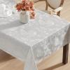 image:imageLaura Ashley Napkins Raised Woven Embroidered Jacquard Fabric Wrinkle Resistant for Dining Holiday Party Wedding or Banquet Set of 6 Napkins Cynthia WhiteCynthia Beige