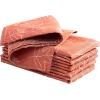 image:imageLaura Ashley Napkins Raised Woven Embroidered Jacquard Fabric Wrinkle Resistant for Dining Holiday Party Wedding or Banquet Set of 6 Napkins Cynthia WhiteMaple Spice