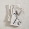 image:imageLaura Ashley Napkins Raised Woven Embroidered Jacquard Fabric Wrinkle Resistant for Dining Holiday Party Wedding or Banquet Set of 6 Napkins Cynthia WhiteMaple Taupe