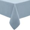 image:imageLaura Ashley Esme Decorative Tablecloth Wrinkle and Stain Resistant Spillproof Water Repellent Washable Polyester Fabric for Dining Kitchen Holiday and Party Set of 8 Napkins WhiteChambray Blue