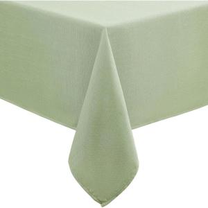 image:imageLaura Ashley Esme Decorative Tablecloth Wrinkle and Stain Resistant Spillproof Water Repellent Washable Polyester Fabric for Dining Kitchen Holiday and Party Set of 8 Napkins WhiteMoss Green
