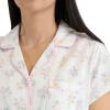 image:imageLaura Ashley Womens Pajamas 2 Piece Cotton Blend Notch Collar Button Down PJ SetIvory Floral