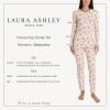 image:imageLaura Ashley Womens Thermal Underwear Set Soft Brushed Waffle Base Layer Long Sleeve Shirt and Legging SetOatmeal Floral