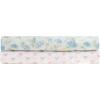 image:imageLaura Ashley  Full Size Sheet Set Crisp amp Cool Printed Satin Bedding with a Light and Breathable Feel 4 Piece Bed Sheets with Deep Pocket Fitted Sheet amp Matching Pillowcases Heart of Mine PinkEdwina Blue