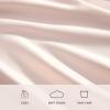 image:imageLaura Ashley  Twin Sheet Set 100 Soft amp Silky Smooth Satin Bed Sheets Deep Pockets Bedding with Matching Fitted Sheet amp Pillowcase Bliss BlueBliss Pink
