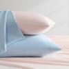 image:imageLaura Ashley  Twin Sheet Set 100 Soft amp Silky Smooth Satin Bed Sheets Deep Pockets Bedding with Matching Fitted Sheet amp Pillowcase Bliss BlueBliss Pink