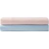 image:imageLaura Ashley  Twin Sheet Set 100 Soft amp Silky Smooth Satin Bed Sheets Deep Pockets Bedding with Matching Fitted Sheet amp Pillowcase Bliss BlueBliss Pink