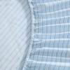 image:imageLaura Ashley  Twin XL Sheet Set 100 Cotton Percale Bed Sheets with Pillowcase Cooling and Breathable Crisp and Smooth Feel Deep Pocket Fitted Sheet Bedford Skinny Stripe Blue